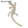 Luxury Gecko Brooch Animal Copper Pins Women's Brooch for Coat Suit Hijab Pins New Year Gift