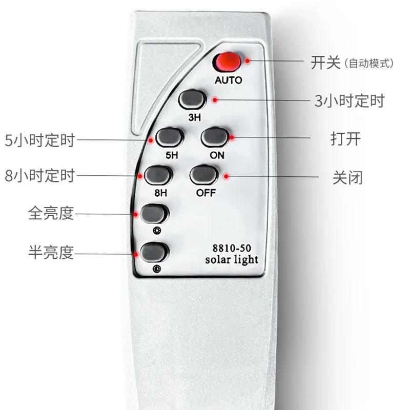 Новейшая солнечная лампа мощностью 30 Вт с тремя уровнями защиты IP65 с дистанционным управлением, наружная осветительная трубка, внутреннее освещение двора, газона, гаража, солнечная трубка, горячая