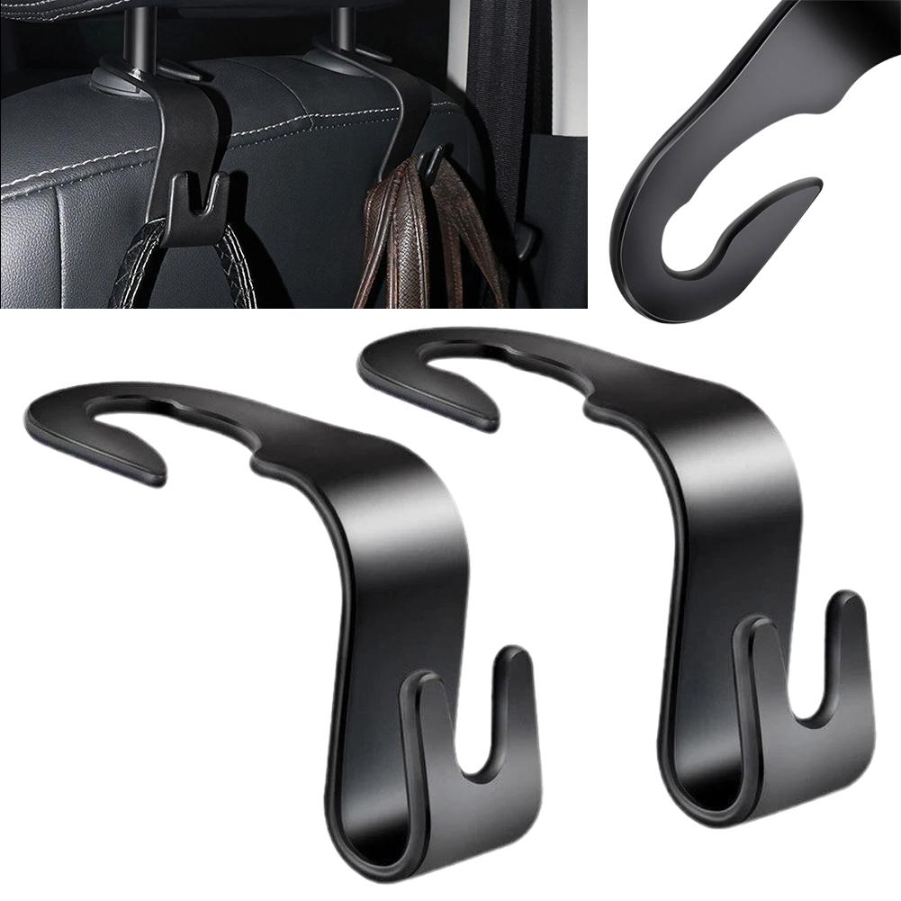 Универсальный автомобильный крючок-вешалка на подголовник для заднего сиденья, органайзер для автомобиля, держатель для сумок, кошельков, пальто и продуктовых пакетов