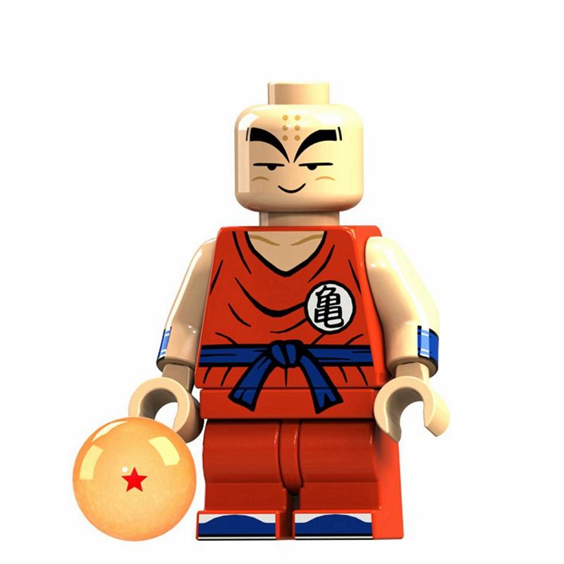 Son Goku Minifigures Anime Series Vegeta Broli Building Blocks Toys for Children