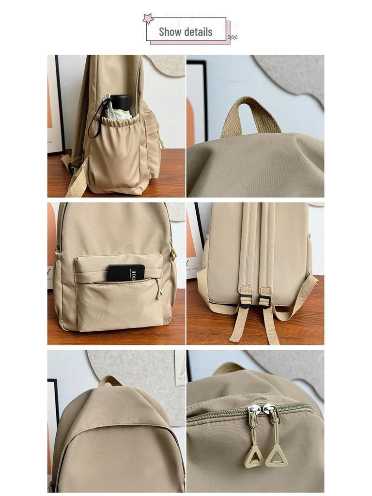 Литературный Рюкзак Студенческий Пастельного Цвета: Дорожная и сумка для ноутбука большой вместимости