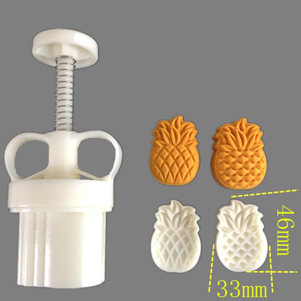 Pineapple Mooncake Mold Mid-Autumn Festival Kitchen Gadget Baking Accessories for Home Kitchen Cooking Gadget