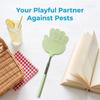 5Pcs Retractable Palm Shaped Fly Swatter Durable Extendable Bug Swatter  Kitchen Use