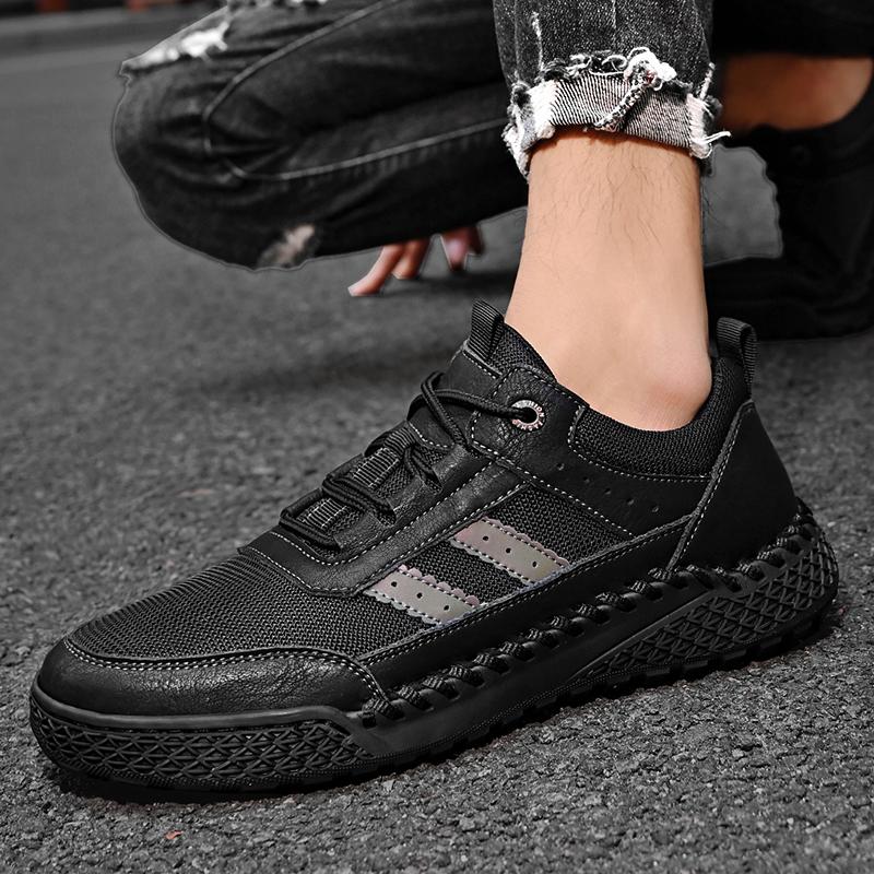 Модная и аутентичная мужская обувь. Повседневная мужская обувь ручной работы. Мужская повседневная кожаная обувь. Походная обувь.