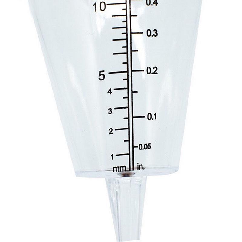 Конусный дождемер, инструменты для измерения осадков на земле, садовые осадки