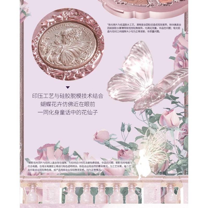 Flower Knows - Палитра макияжа «Сказки середины лета» с тиснением, пять цветов - 03