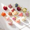 Cheap Artificial Flower Silk Tea Buds Rose for Wedding Wreaths Bouquet Christmas Home Decorative Diy Scrapbooking Gifts Hot Sale