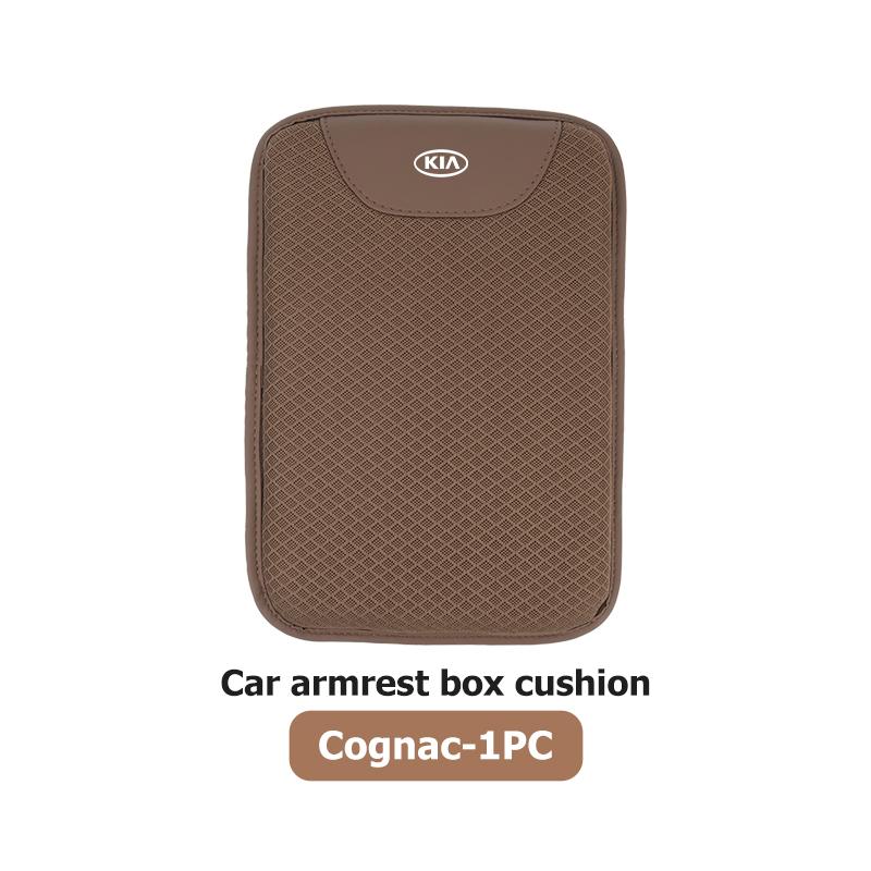 AABIW1 Car Center Console Box Ice Silk Protector Pad Armrest Pad Non-slip Mat For KIA Ceed Rio K5 K2 Optima Cerato Venga Sedona Forte
