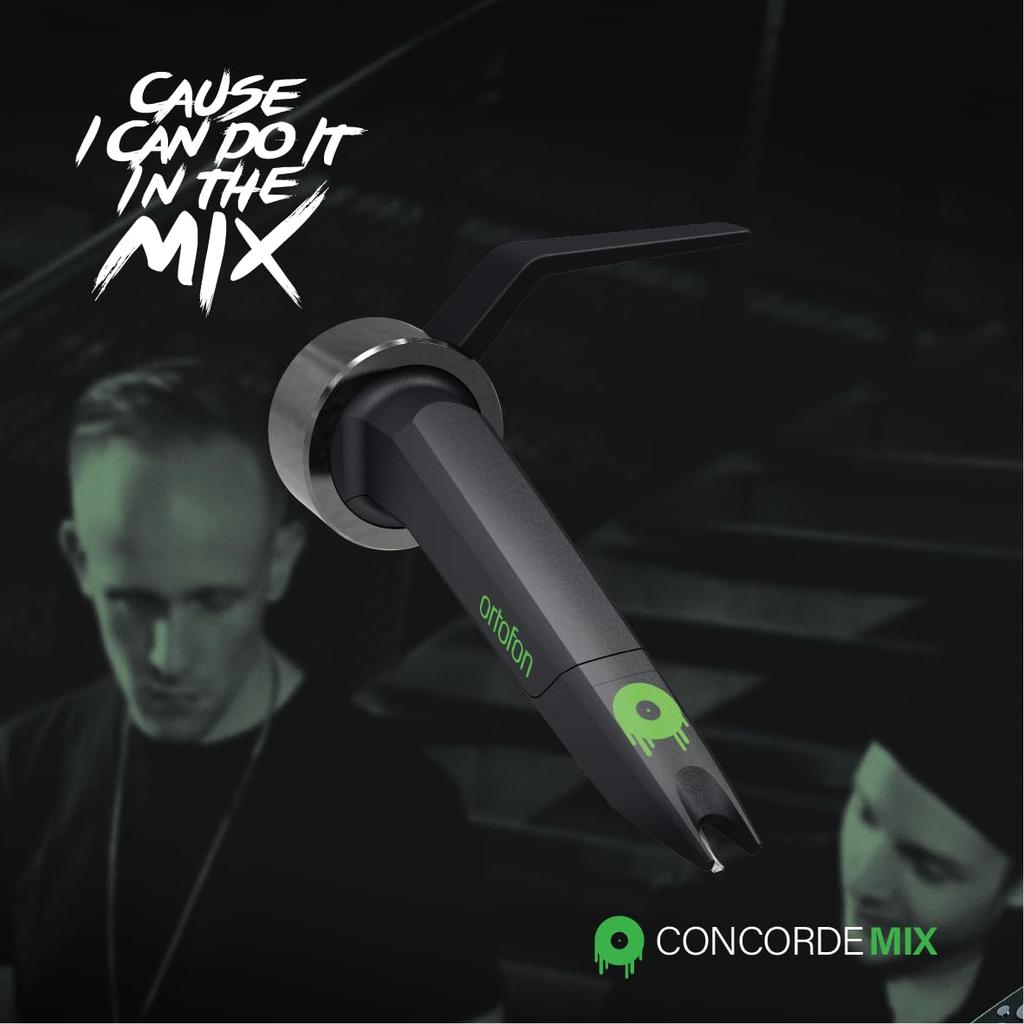 Ortofon Concorde MKII Mix Ortofon DJ Cartridge Интегрированная головка звукоснимателя Круглая игла для DJ Play/Listening