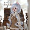 Разноцветный парик для BJD куклы, кудрявые волосы, аксессуары для парика BJD, волосы для куклы BJD SD, детский подарок
