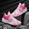 Men's Basketball Shoes Breathable Cushioning Non-Slip Wearable Runing Shoes Gym Training Athletic Basketball Sneakers for Women