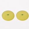 2PCS Acrylic Fruit Coasters Cute Simulated Fruit Coffee Tea Coasters Spill Proof Non-Slip Pot Holder Dining Table