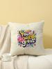 You Will Be Great Quote Print Throw Pillow Cover, Cushion Case for Sofa Bedroom Living Room Couch Bed Office Chair Home Decor