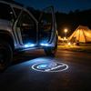 2 шт. HD LED Лампы-проекторы на дверь автомобиля, приветственный свет, автоаксессуары для Subaru Forester SG5 SH SJ Impreza XV Legacy Outback WRX STI GC8 Tribeca