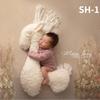 Реквизит для фотосъемки новорожденных Позирующая лошадка-единорог Подушка-подушка Одеяло Фоны Фотостудия Фотомат Милая плюшевая кукла Декор