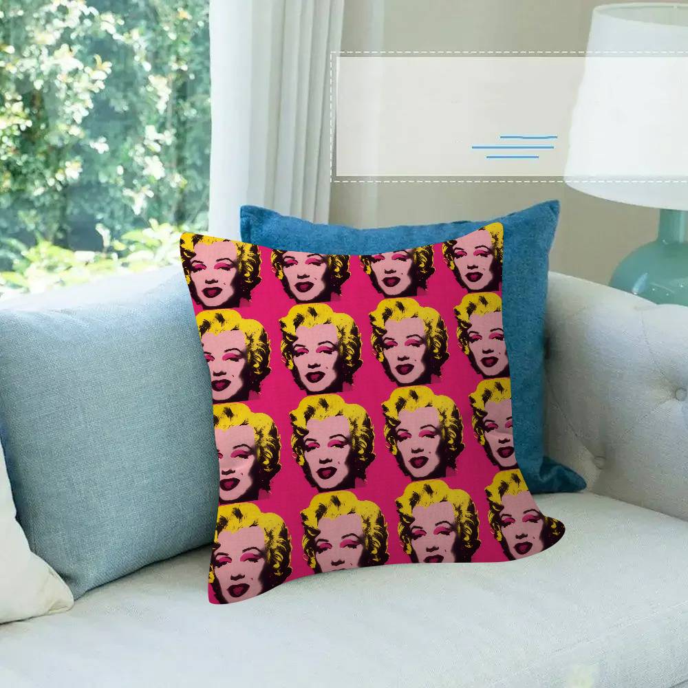 Арт А-Энди Уорхол Цвета Наволочка 30X50 Полиэстер Подушки для Дивана Декоративные Подушки Декор для Дома Наволочка