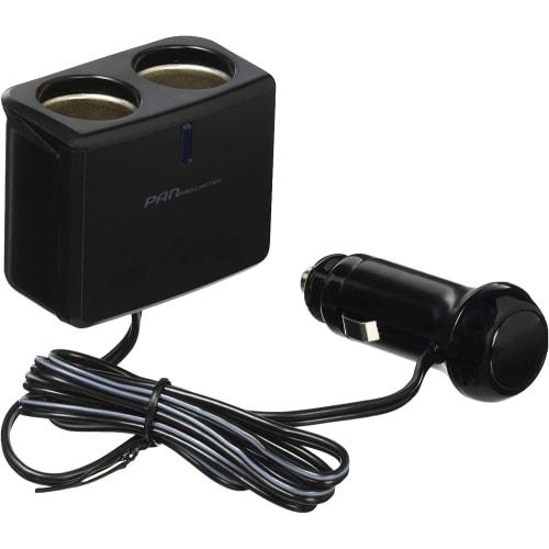 SEIWA Car Supplies Cigarette Socket Extension Distributor 2 Sockets Universal Socket 2 Cord Type IMP096