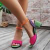 Fashion Women Sandals New Fashion High Heels Sandals Sexy Big Size Sandals Women Strap High Quality Shoes for Women Sandalias De Mujer