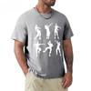 Adult Men's Gaming Dance T-Shirt Fortniter Celebrations Tees Fashion Short Sleeve Cotton Streetwear Oversized Loose Casual Tops