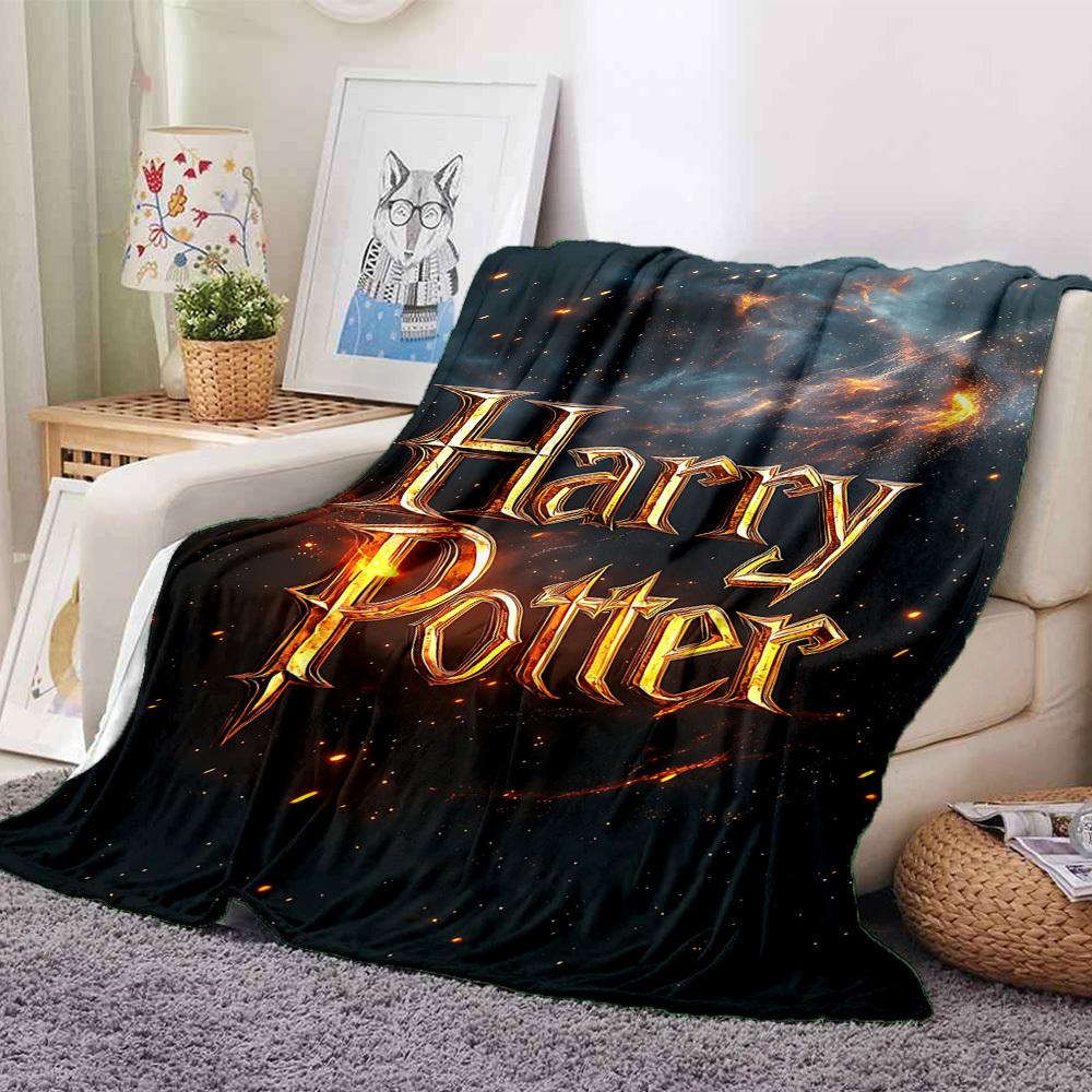 1 шт. Плед Гарри Поттер Легкий Фланелевый Плед для Дивана, Кровати, Путешествий, Кемпинга, Гостиной, Офиса, Дивана, Кресла и Кровати