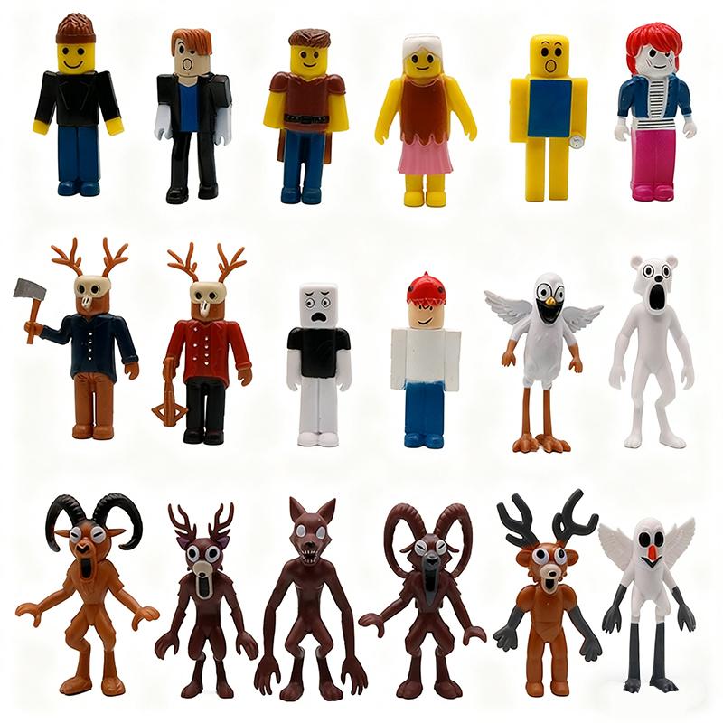 99 ночей в лесу Фигурки Фигурки Фигурка Цапля Коза Волк Олень 99 ночей в лесу Фигурка Пластиковые игрушки Подарки