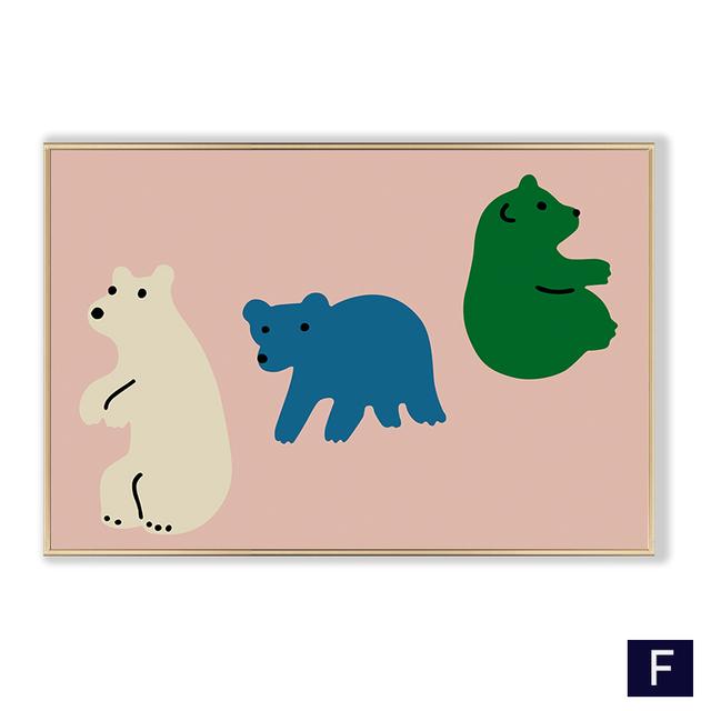 Бохо-стиль, современный постер с изображением животных и леопарда, украшение для дома, минималистичный скандинавский холст, настенные картины для гостиной, без рамки