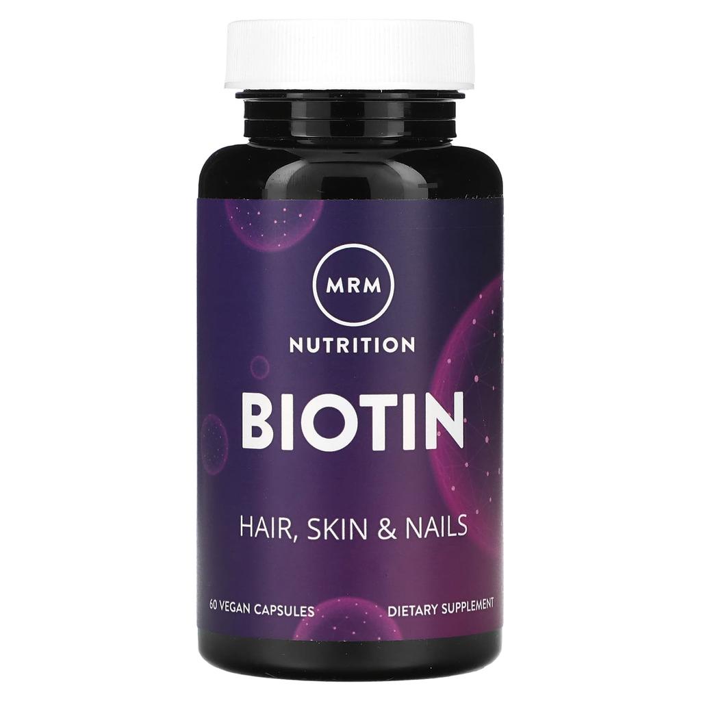 MRM Nutrition, Biotin, 60 Veggie Capsules