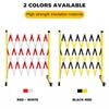 Movable Power Safety Construction Isolation Baffle Fiberglass Telescopic Fence Insulated Collapsible Tubular Guardrail