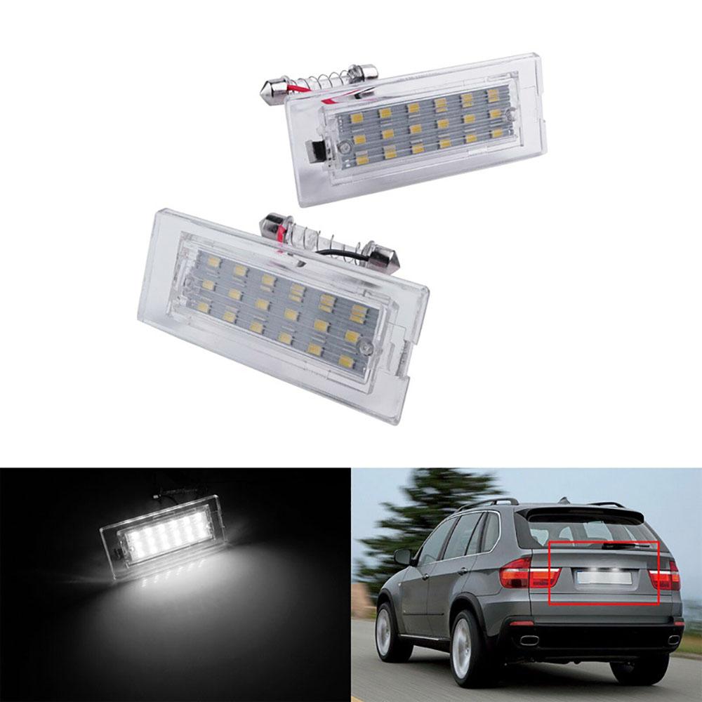 LED License Plate Lighting 51137062293 for BMW E53 X5 1999-2006 / E83 X3 2003-20