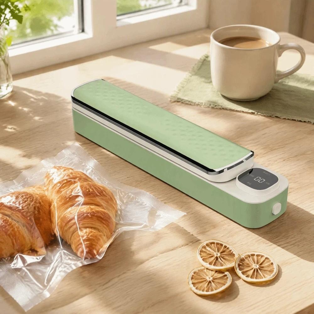 One-Touch Vacuum Sealing Machine Extended Seal Bar Automatic Vacuum Sealer Sous Vide Storage