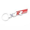 Valve Stems Caps 3D Metal/Leather Car Logo Key Chain Keyring Auto Interiors Accessorie For Volkswagen VW Rline Passat Polo Arteo LB0