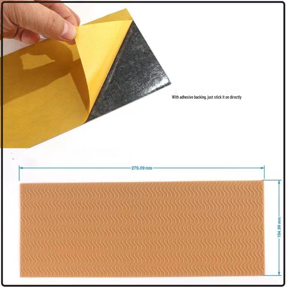 Ultra-Thin Silicone Anti-Slip, Wear-Resistant Shoe Pads for Sneakers & Leather Shoes