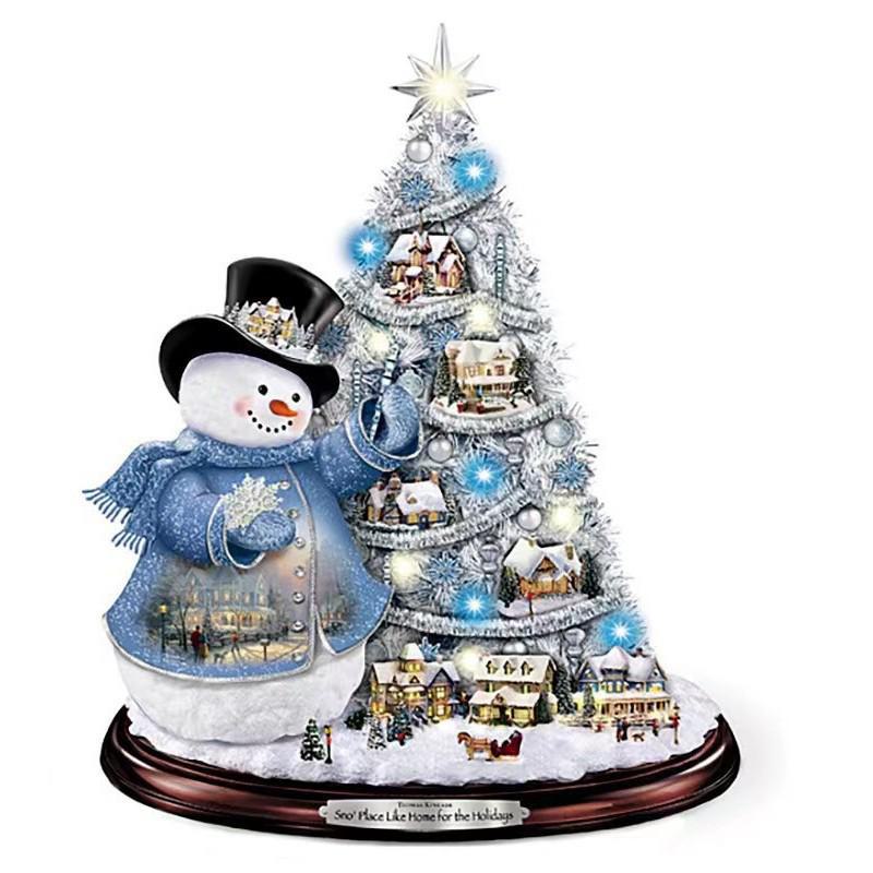 Санта-Клаус Акриловая подвеска на елку и украшение для автомобиля