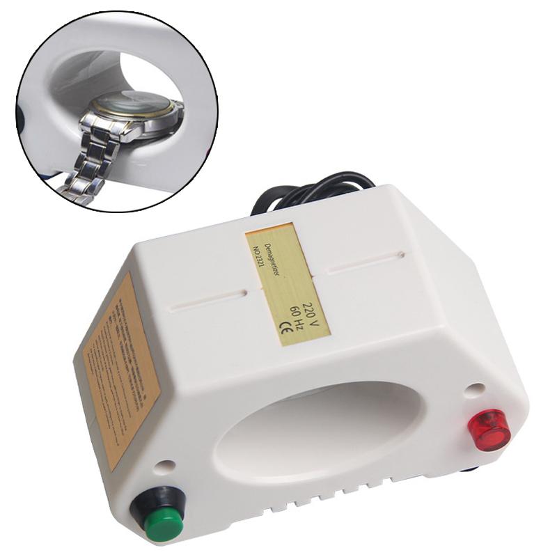 Механический демагнетизатор для наручных часов, демагнетизация часов, инструмент для регулировки времени часовщика, аксессуары для ремонта часов, вилка EU/US