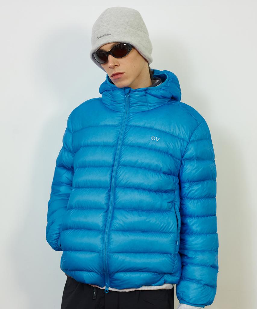 OUTDOOR VOICES Technol-Ov Ultra Lightweight Down Jacket (Blue)