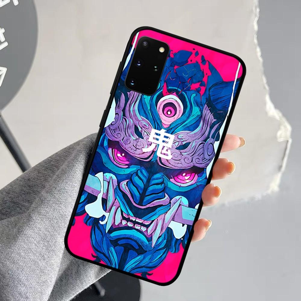 Чехол для телефона Самурайская маска Они для Samsung S 9 10 20 21 22 23 30 23 24 Plus Lite Ultra FE S10lite Fundas