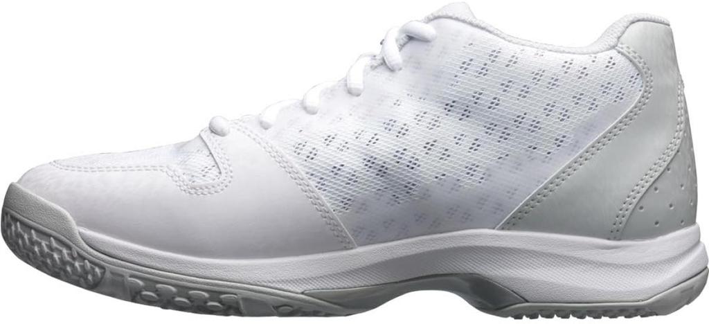 [Prince] Tennis Shoes Wide Light Advanced CG White X Silver (206) 28.5 Cm
