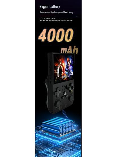 R36pormax 4-дюймовая портативная ретро-игровая консоль на Linux для игр для двух игроков