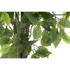 Plante décorative - Ficus urbaine - 50 x 50 x 90 cm - Métal et polyéthylène - Couleur verte