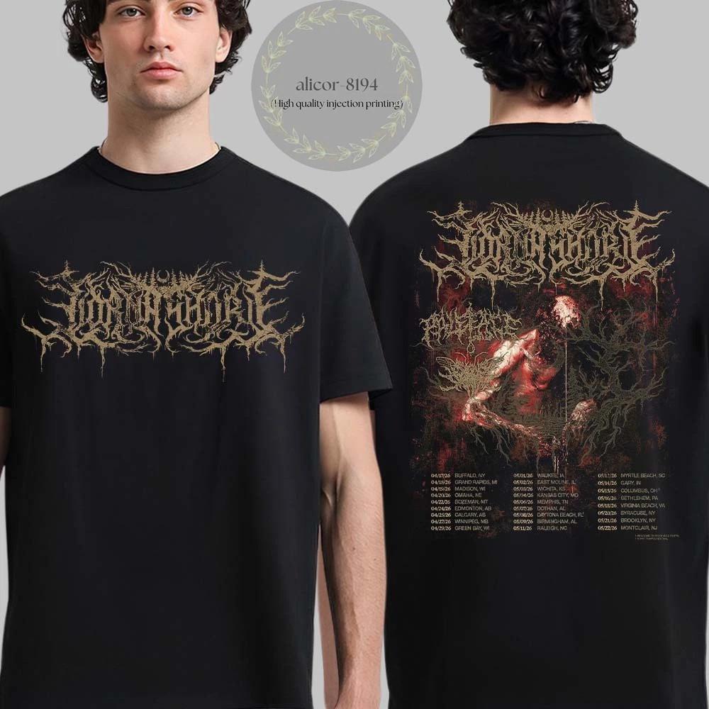 Lorna Shore North America 2026 Tour Fan TShirt S4XL