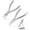 Temple Pliers, Pliers, Eyeglass Repair Tool, Eyeglass Adjustment Pliers, 2-Piece Set, Includes Round Pliers, Round Pliers, Adjusting Pliers,