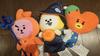 [Б/У] Плюшевая игрушка BTS BT21 на Хэллоуин TATA Cooky CHIMMY