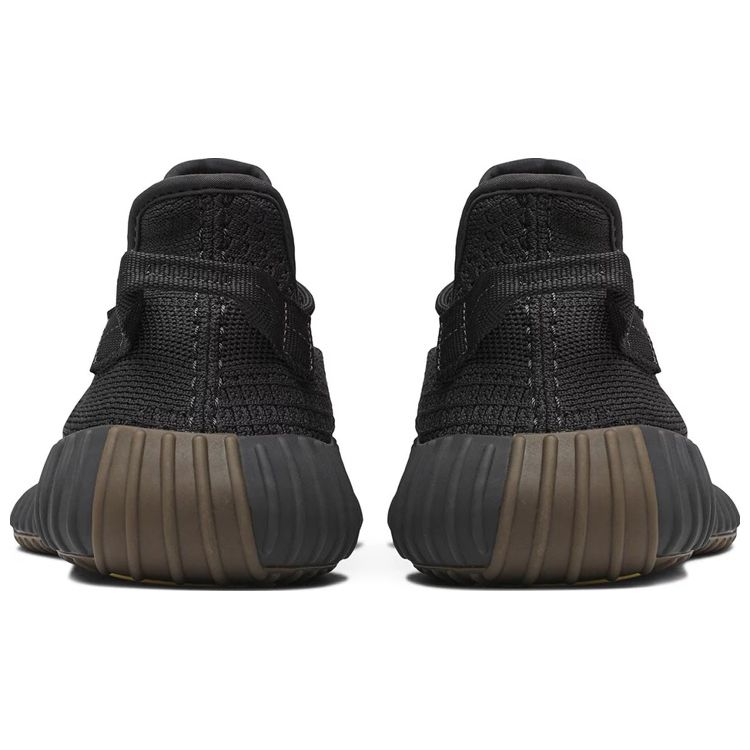 Adidas Оригинальные Yeezy Boost 350 V2 Cinder Reflective Спортивные Низкие Кроссовки для Повседневной Носки Унисекс Черный Белый FY4176-2020