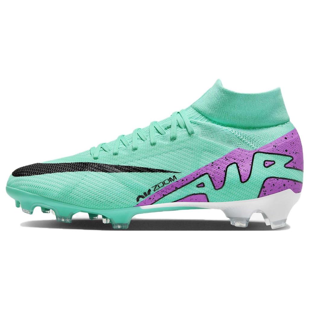 Nike Zoom Mercurial Superfly 9 Pro FG Peak Ready Pack Men Sneakers Blue Hyper-Turquoise Black DJ5598-300