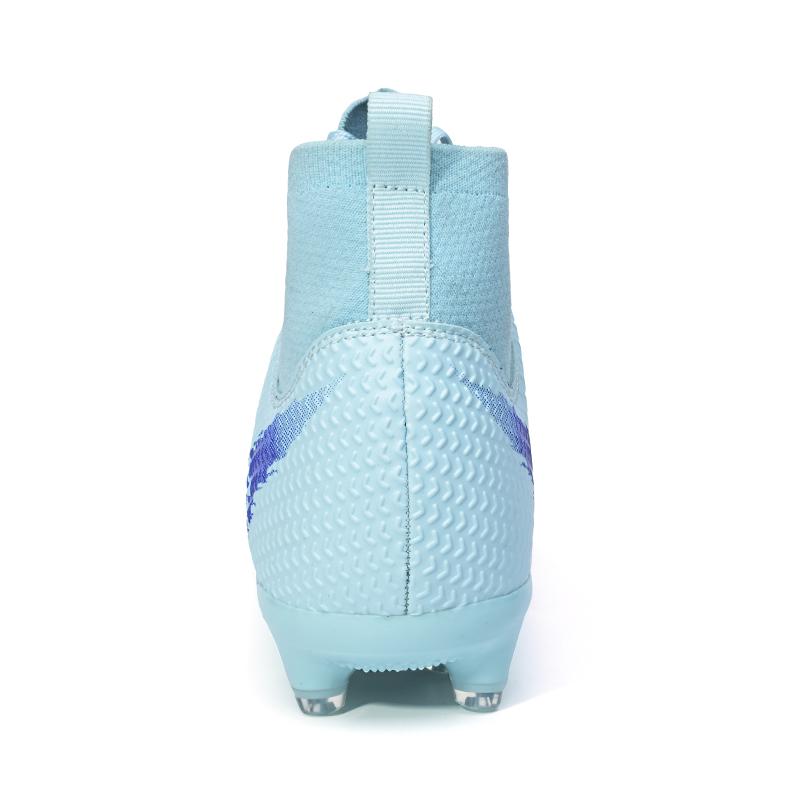 Мужские футбольные бутсы с высокими носками 33-45, молодежная спортивная обувь, футбольные тренировочные кроссовки, детские футбольные бутсы для художественного макияжа, газона