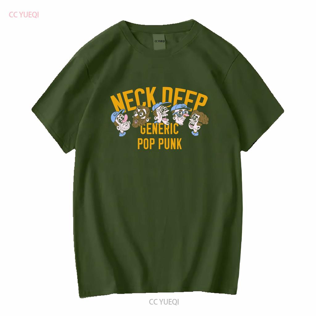 Neck Deep band pop punk black T shirt UNISEX All sizes S to XL TAModel vintage Washed graphic Slightly Stylish fashion