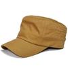 Cotton Embroidered Work Simple Style Size Dark Cap, (Regular (Approx. 57-59cm), Beige)