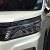For Toyota Noah Voxy R80 Mid 2017-   Facelift Chrome Car Front Head Light Lamp Eyebrow Eyelid Cover Trim Accessories