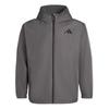 adidas Свободная водостойкая спортивная куртка с капюшоном на молнии, длинным рукавом, для активного отдыха, унисекс, куртки IB7055
