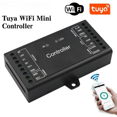 Миниатюрный пульт дистанционного управления Wi-Fi для одной двери, панель управления доступом, 12 В, Wiegand, 26–44 бит, вход, приложение Tuya, 1000 пользователей